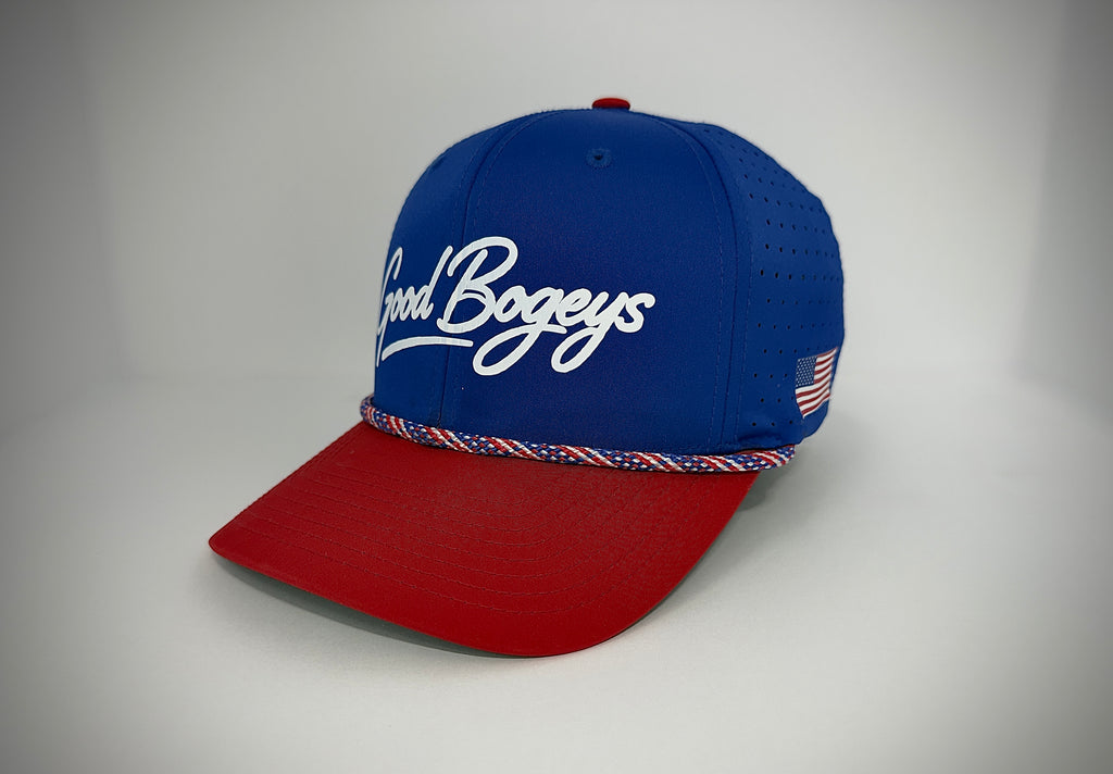 “Red, White & Bogeys” Rope Hat
